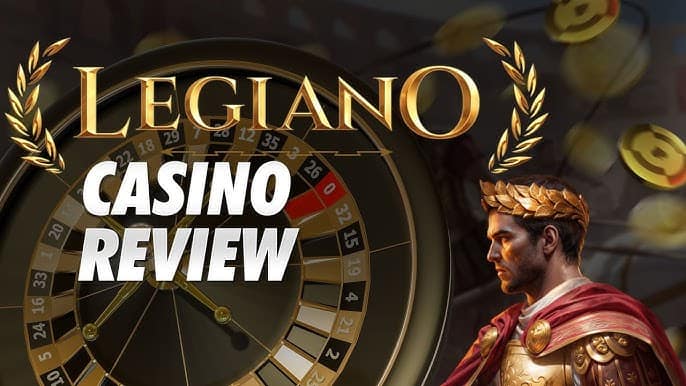 Legiano Casino review with roulette wheel and king.  Legiano Casino Online
